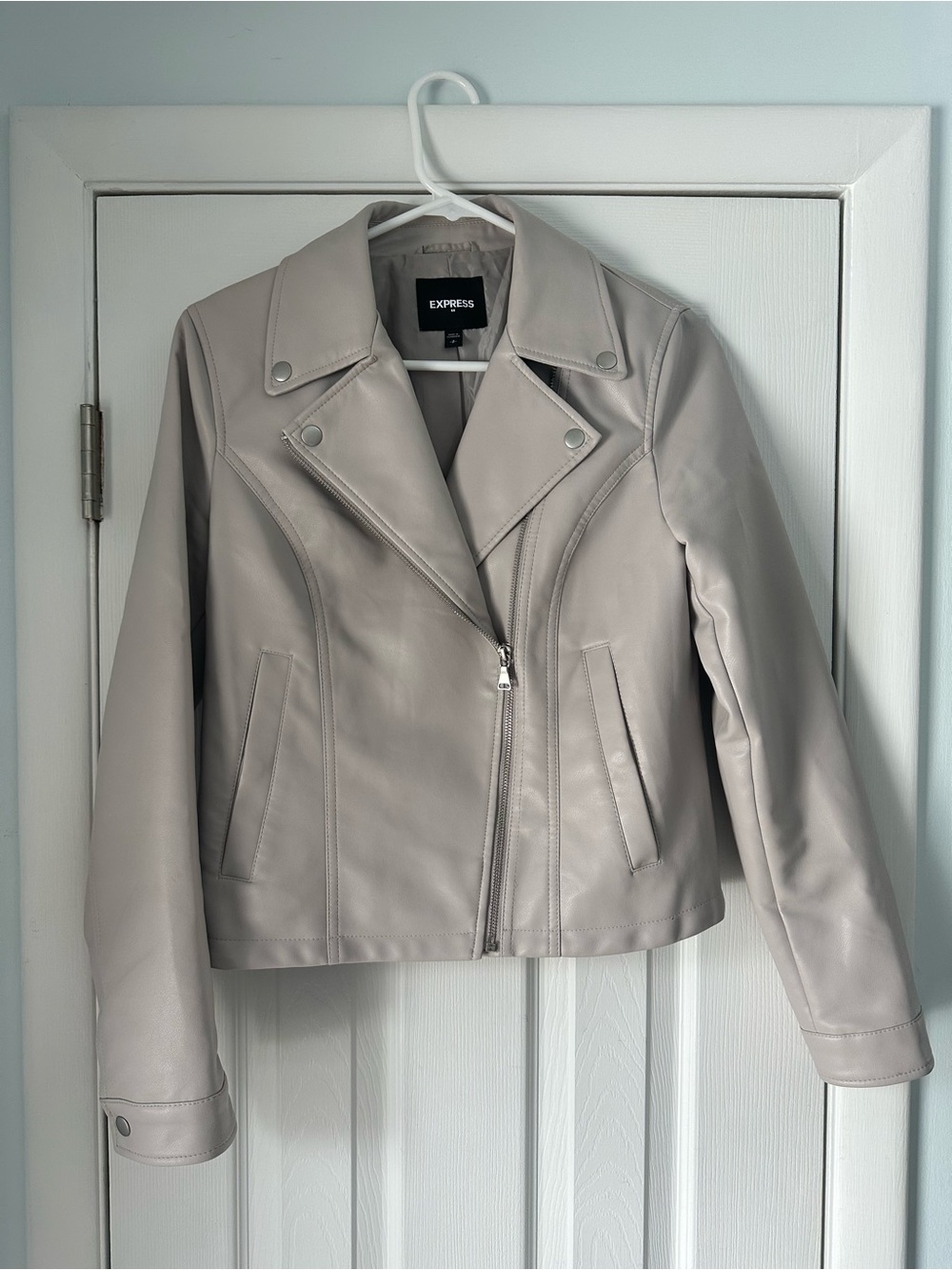 Express Faux Leather Moto Jacket 
Size Small